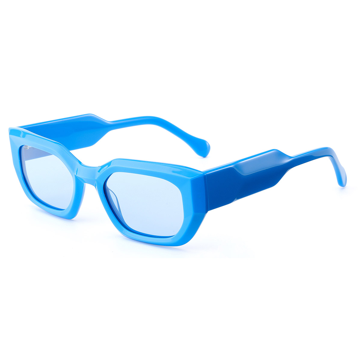 Ochelari de soare vintage TAC HD Anti-UV Anti-Glare din acetat Ochelari de soare vintage TAC HD Anti-UV Anti-Glare din acetat