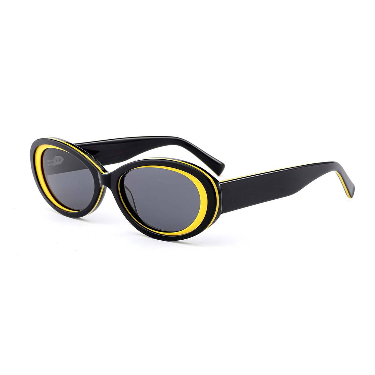 Ochelari de soare anti-cădere și rezistenți la impact colorați cu gradient de acetat Ochelari de soare anti-cădere și rezistenți la impact colorați cu gradient de acetat