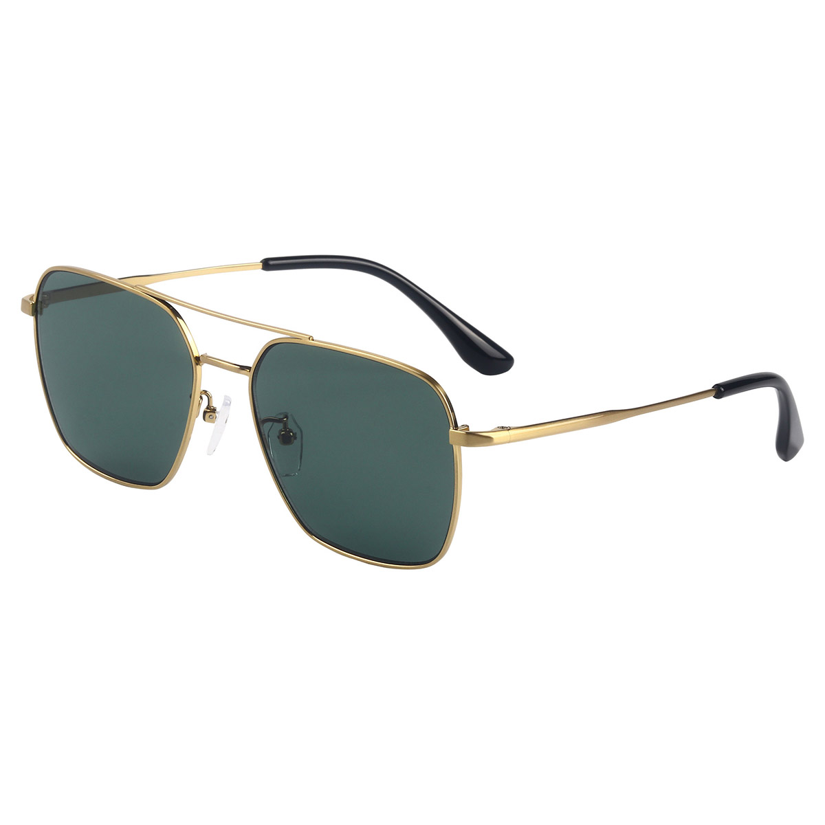Ochelari de soare din metal cu lentile fotocromatice cu rama patrata Ochelari de soare din metal cu lentile fotocromatice cu rama patrata