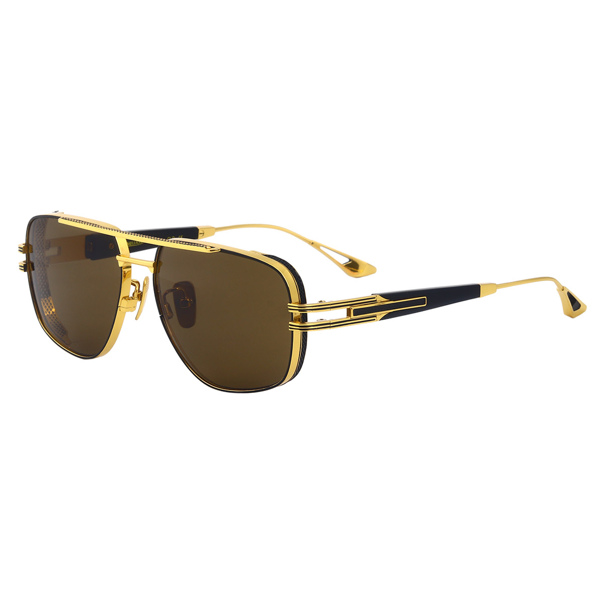Ochelari de soare unisex cu cadru japonez din titan pur
