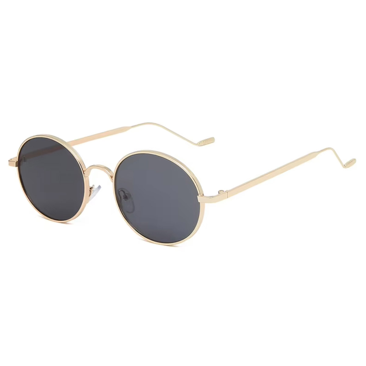 Ochelari de soare vintage rotunzi din metal Ochelari de soare vintage rotunzi din metal
