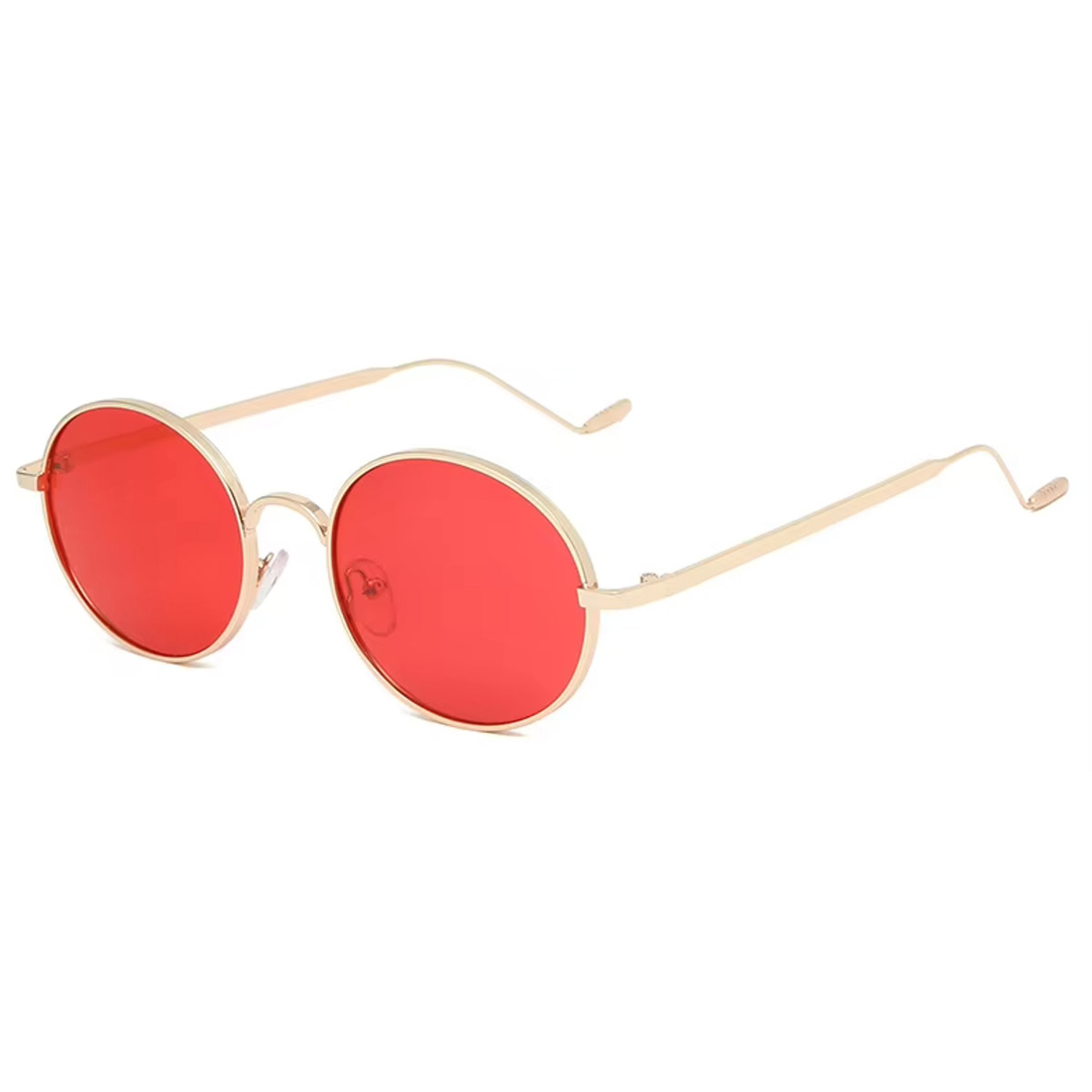Ochelari de soare vintage rotunzi din metal