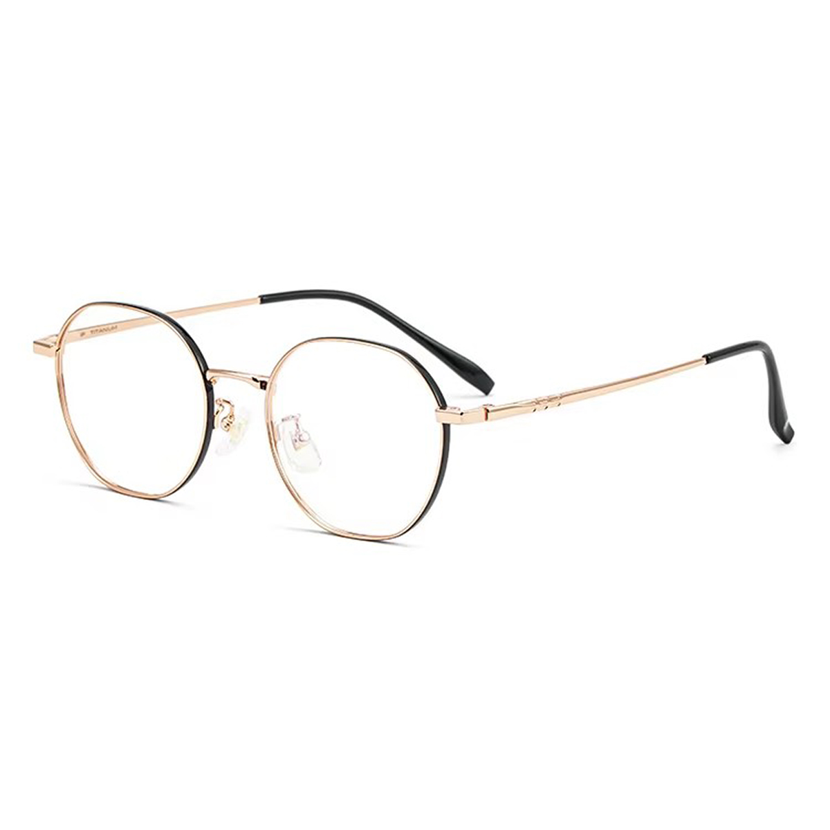Lentile optice multicolore din titan pur, fără ramă, rezistente la transpirație Lentile optice multicolore din titan pur, fără ramă, rezistente la transpirație