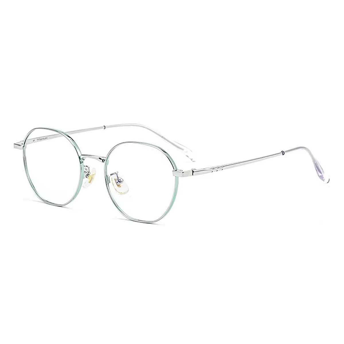 Lentile optice multicolore din titan pur, fără ramă, rezistente la transpirație Lentile optice multicolore din titan pur, fără ramă, rezistente la transpirație