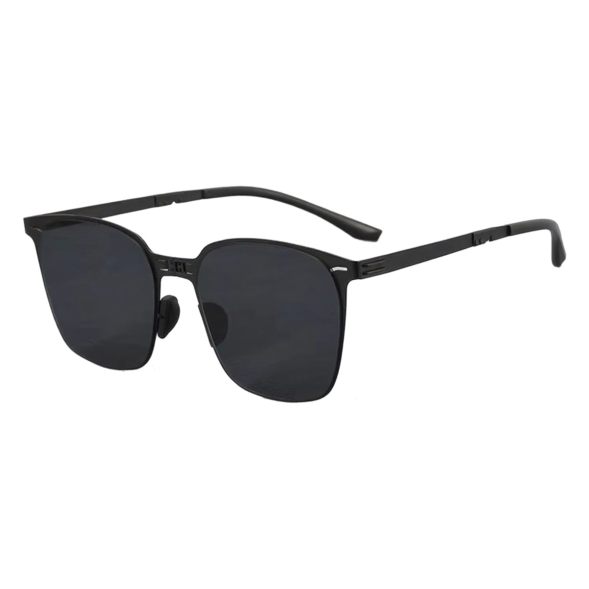 Ochelari de soare plianți cu cadru complet ușoare, unisex, din metal Ochelari de soare plianți cu cadru complet ușoare, unisex, din metal