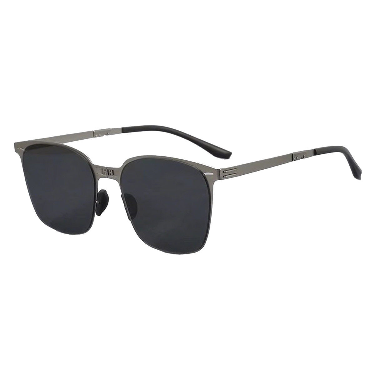 Ochelari de soare plianți cu cadru complet ușoare, unisex, din metal Ochelari de soare plianți cu cadru complet ușoare, unisex, din metal