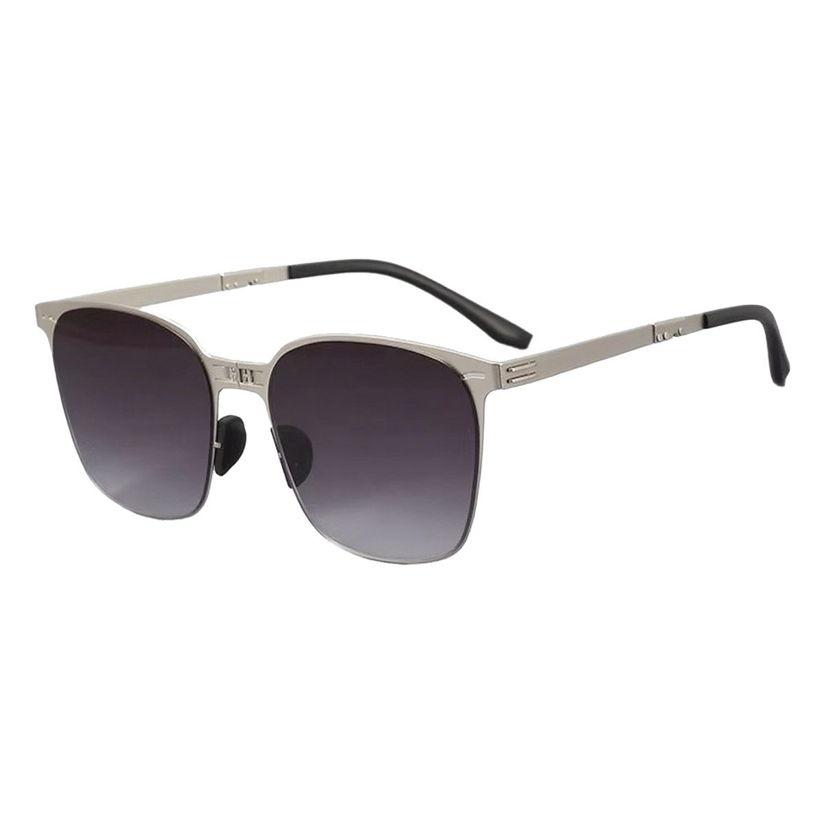 Ochelari de soare plianți cu cadru complet ușoare, unisex, din metal