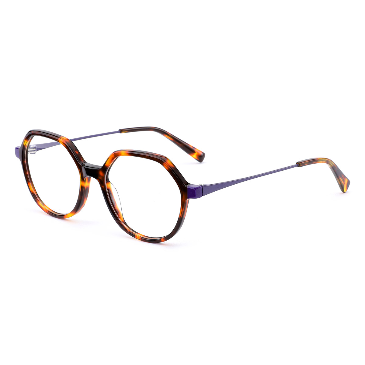 Îmbinarea de lux ușor se amestecă și se potrivește cu ochelarii optici din acetat Îmbinarea de lux ușor se amestecă și se potrivește cu ochelarii optici din acetat