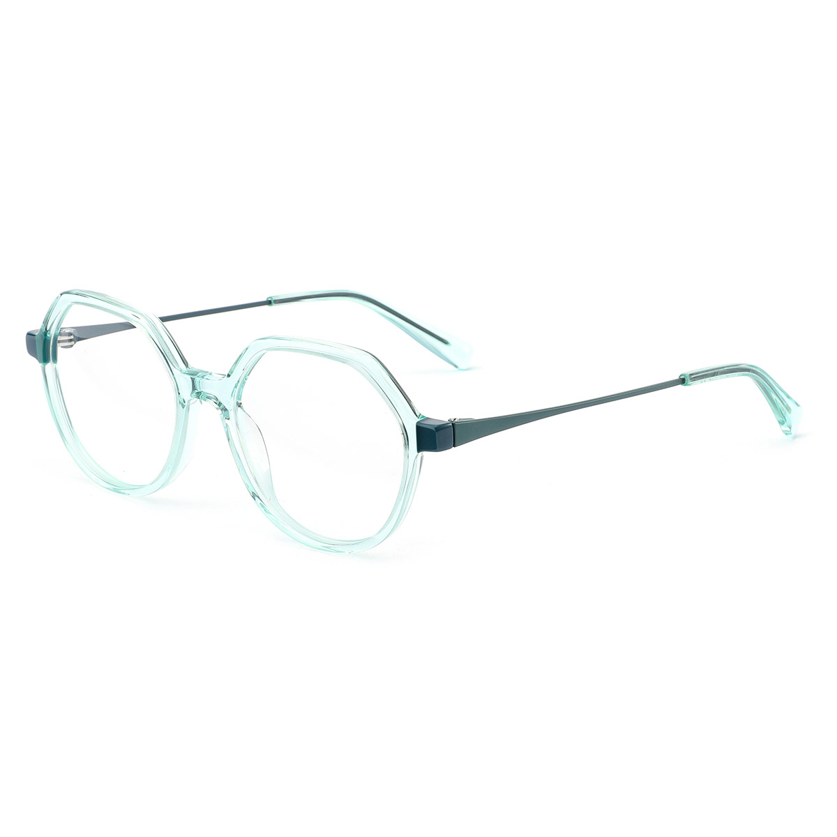 Îmbinarea de lux ușor se amestecă și se potrivește cu ochelarii optici din acetat Îmbinarea de lux ușor se amestecă și se potrivește cu ochelarii optici din acetat