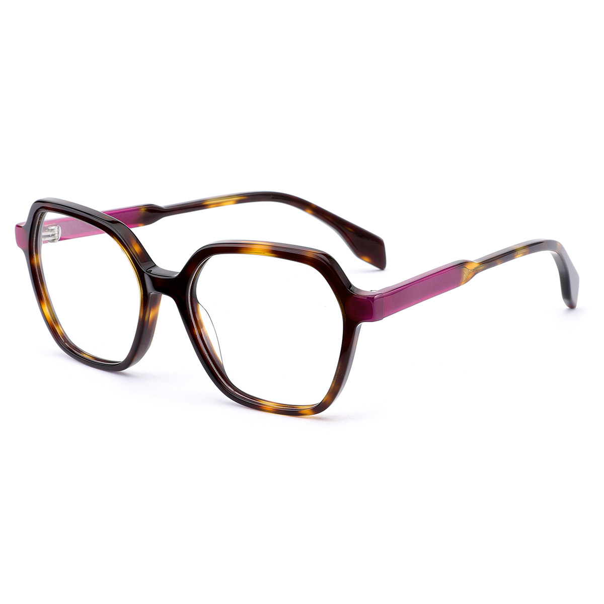 Ochelari optici retro clasici din acetat din carapa de testoasa Ochelari optici retro clasici din acetat din carapa de testoasa