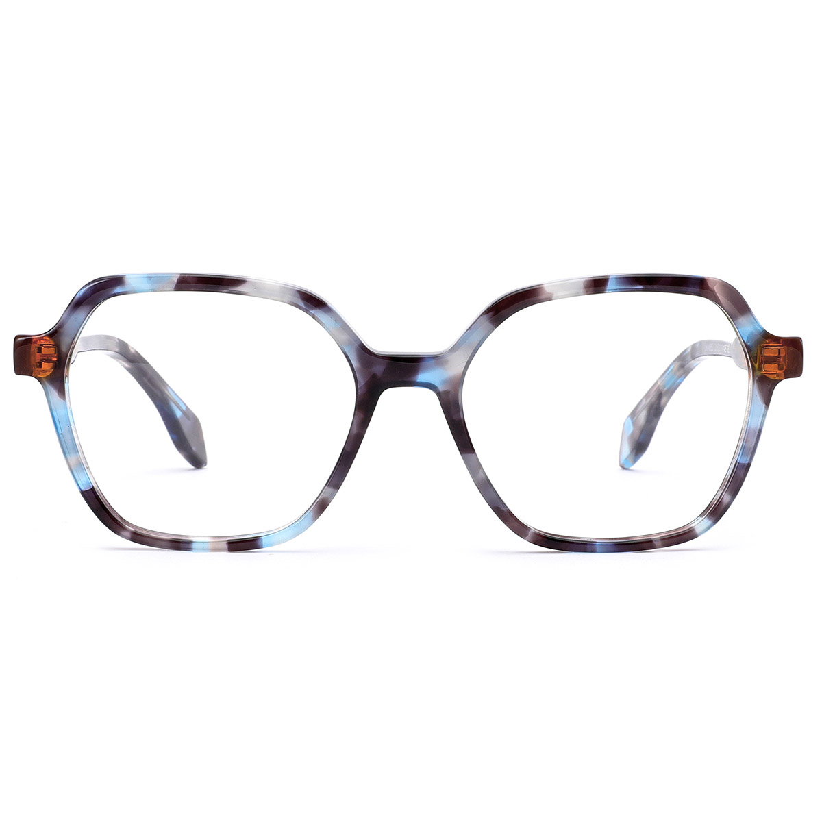 Ochelari optici retro clasici din acetat din carapa de testoasa Ochelari optici retro clasici din acetat din carapa de testoasa
