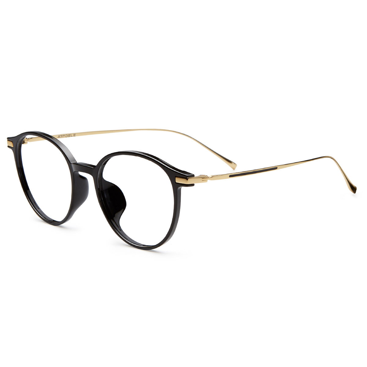 Ochelari optici TR metalici cu dublu mod anti-alunecare și rezistenți la șocuri Ochelari optici TR metalici cu dublu mod anti-alunecare și rezistenți la șocuri