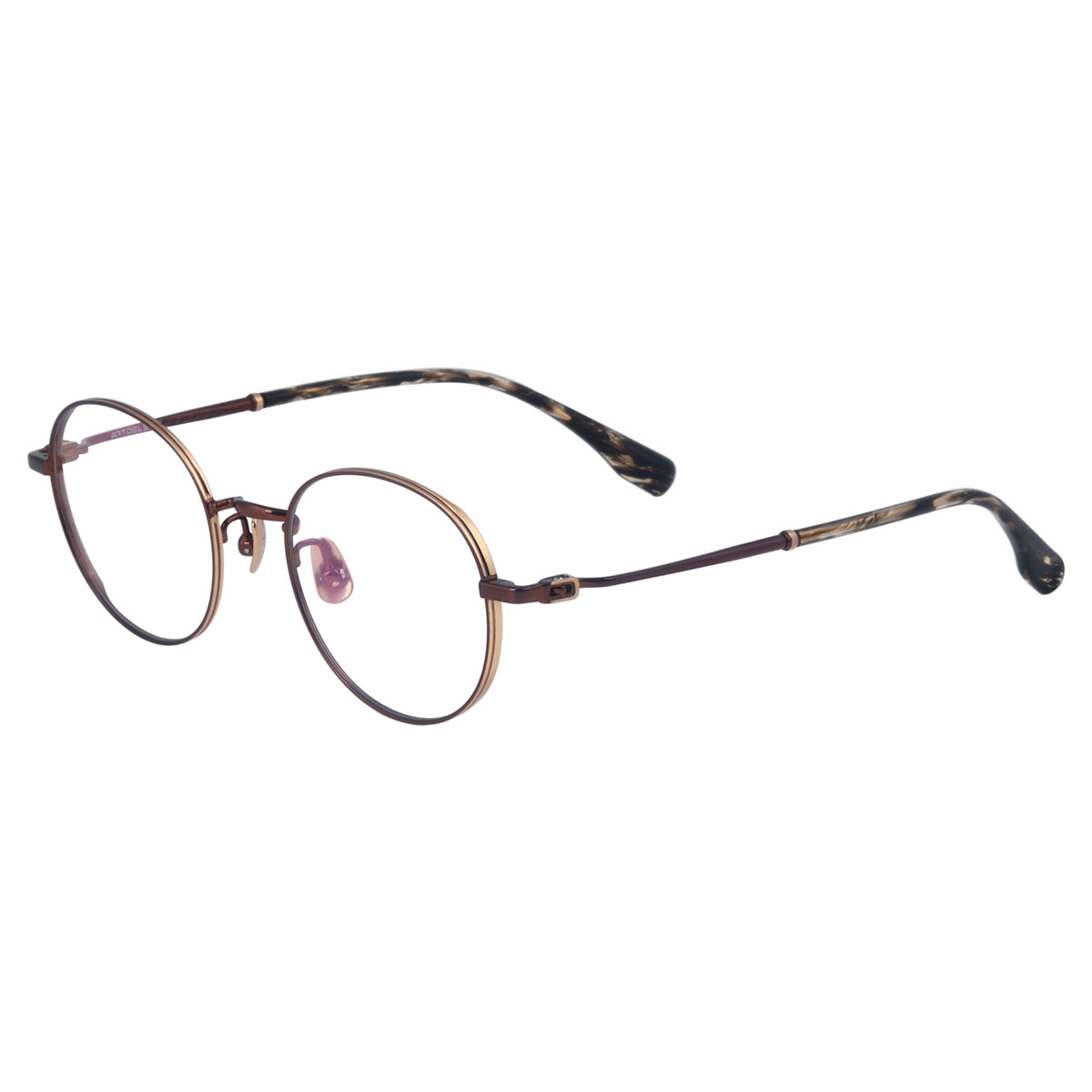 Ochelari optici din titan pur cu cadru rotund ultraușor OEM