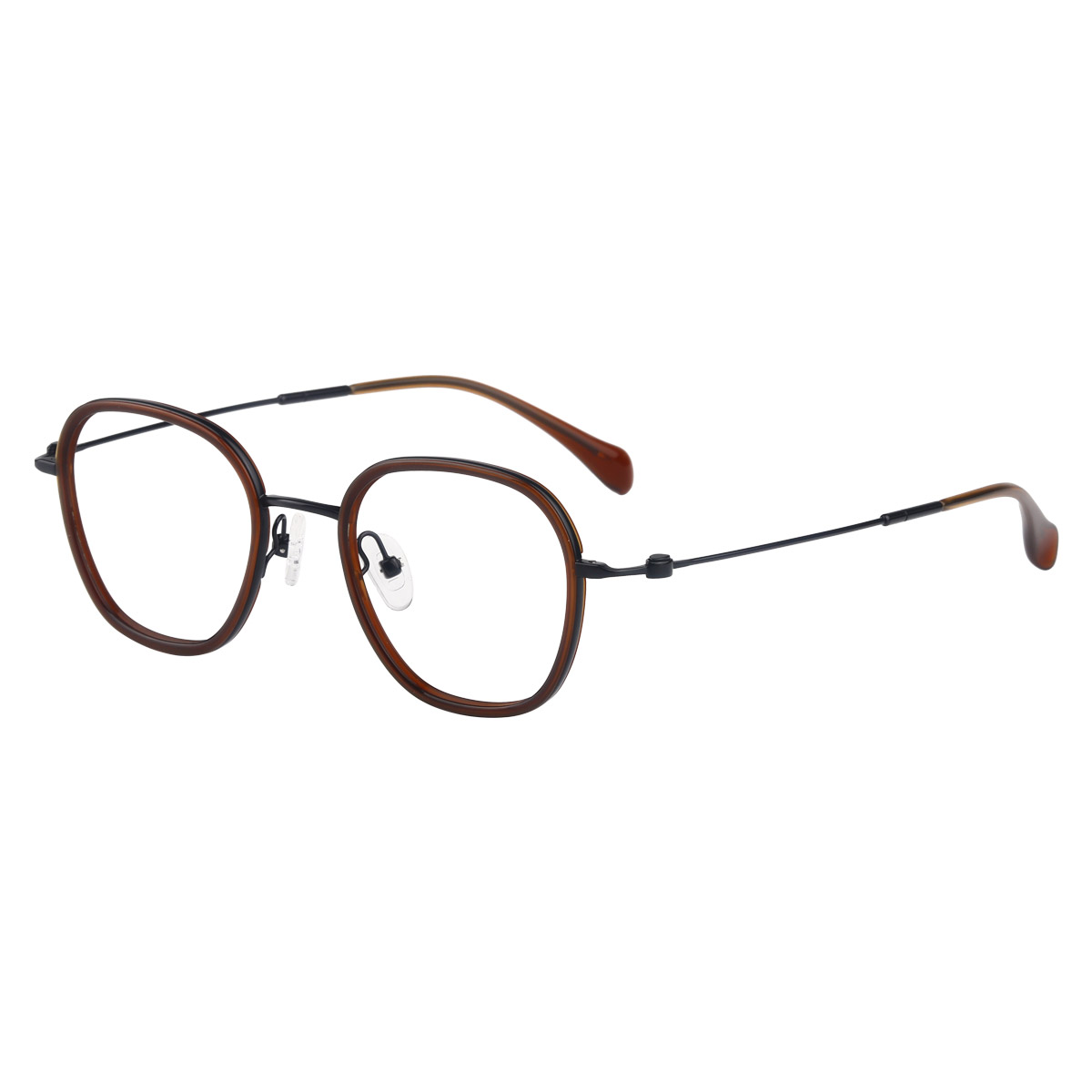 Ochelari optici de acetat de titan de mare putere ultra-elastici și ultra-subțiri Ochelari optici de acetat de titan de mare putere ultra-elastici și ultra-subțiri