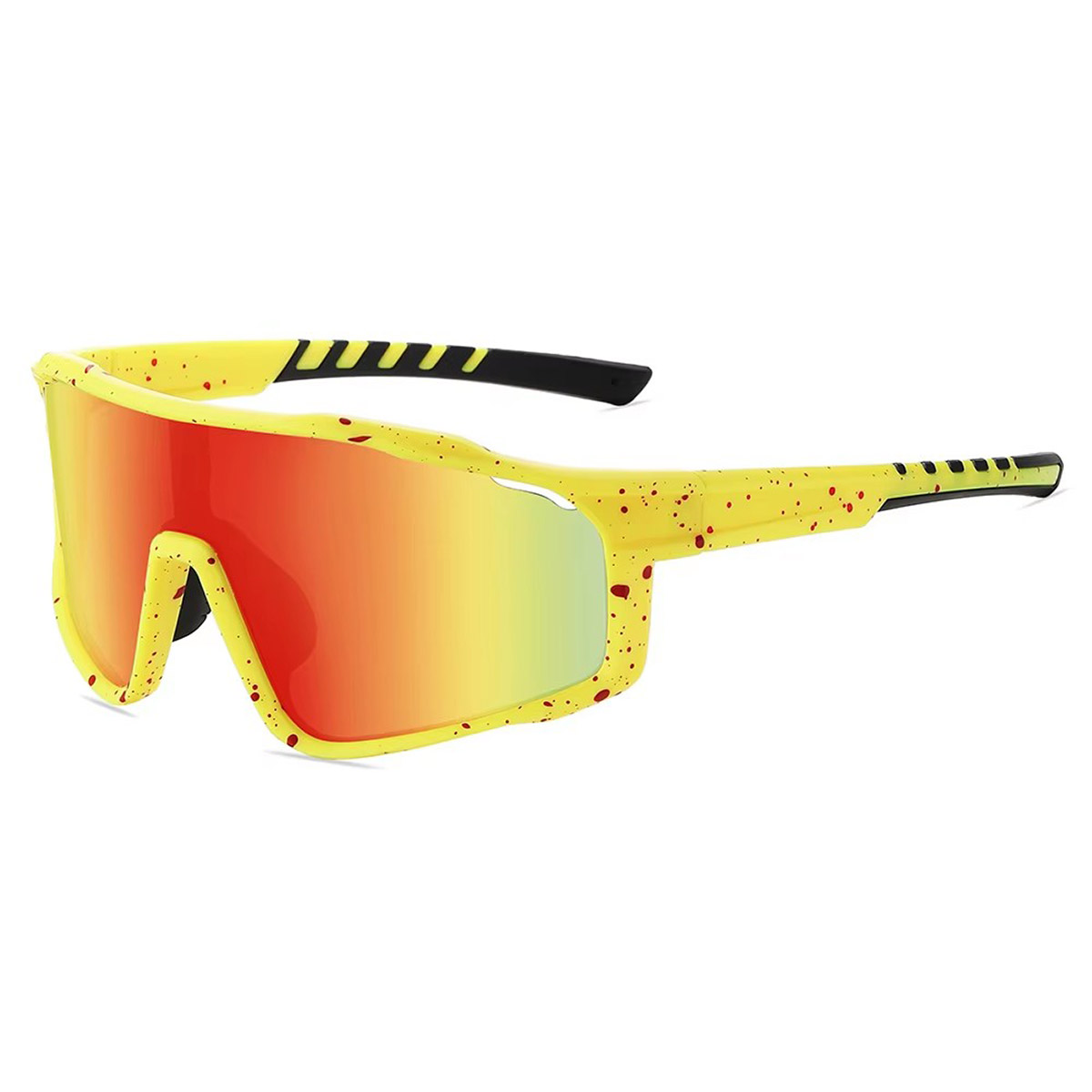Ochelari de soare pentru alpinism TR90 cu cadru complet alb