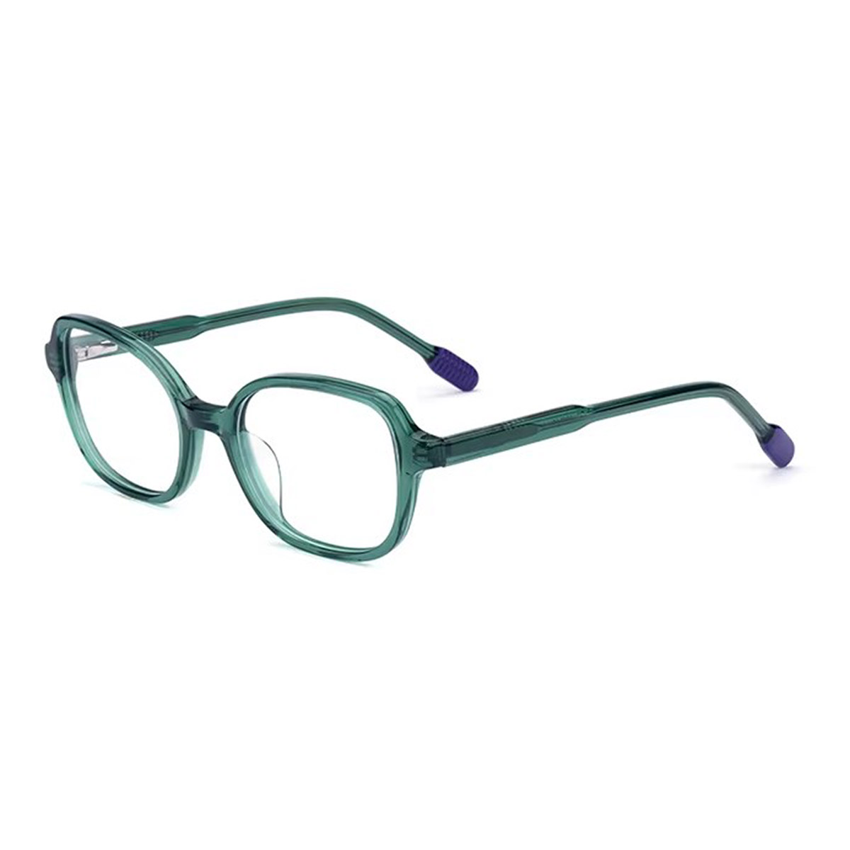 Ochelari optici pătrați ajustabili cu plăci ecologice pentru copii Ochelari optici pătrați ajustabili cu plăci ecologice pentru copii