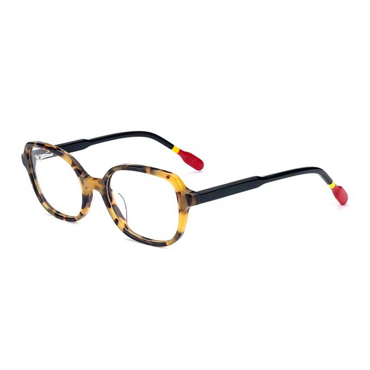 Ochelari optici pătrați ajustabili cu plăci ecologice pentru copii Ochelari optici pătrați ajustabili cu plăci ecologice pentru copii