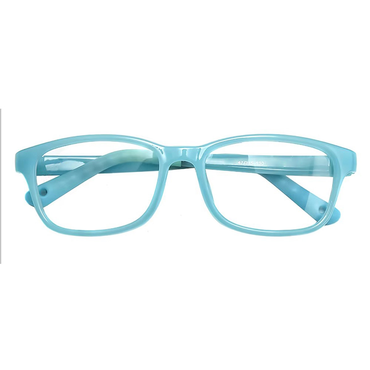 Ochelari optici ajustabili pentru copii pătrați din silicon cu memorie la modă Ochelari optici ajustabili pentru copii pătrați din silicon cu memorie la modă