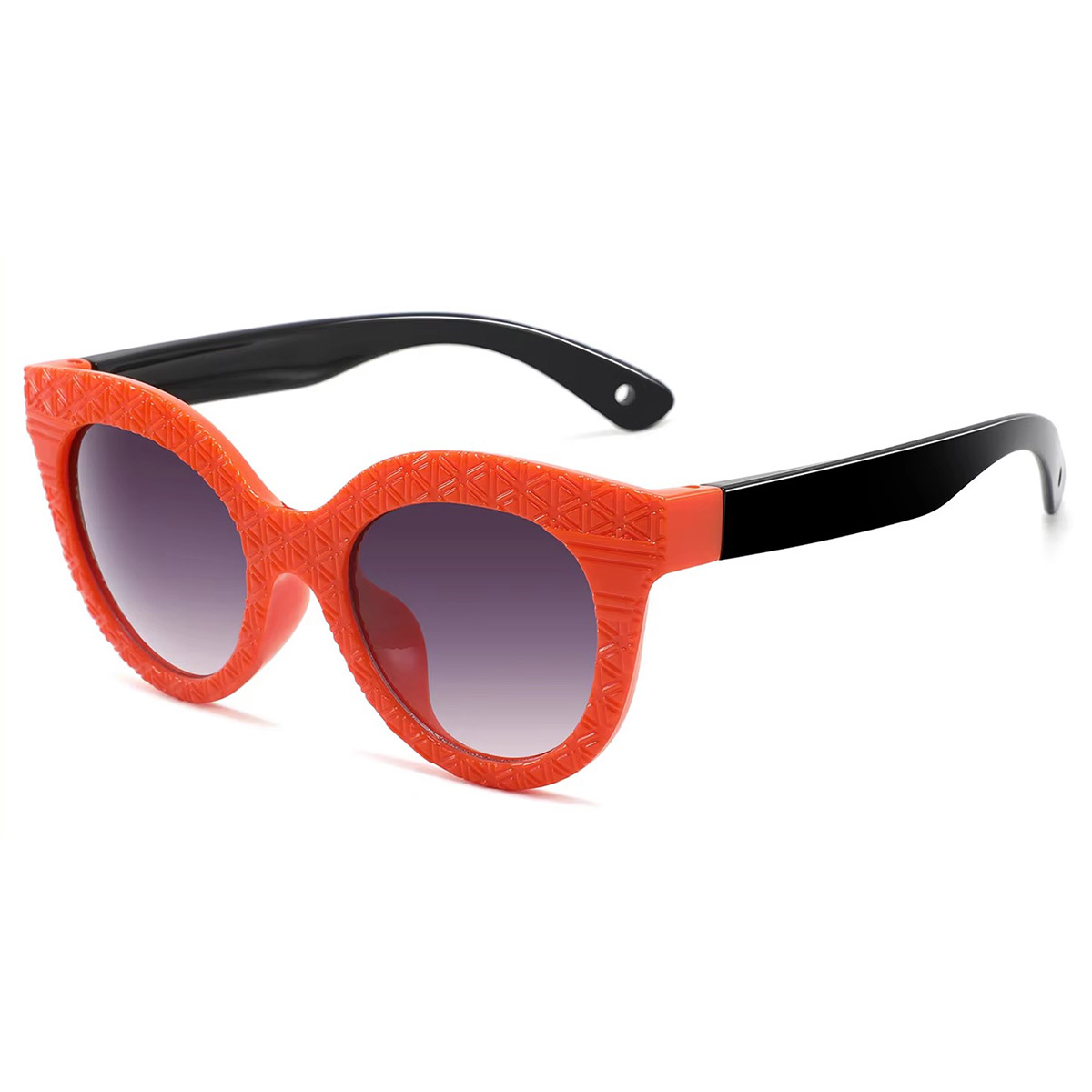 Ochelari de soare pentru copii, polarizați, la modă, cu cadru rotund anti-UV Ochelari de soare pentru copii, polarizați, la modă, cu cadru rotund anti-UV