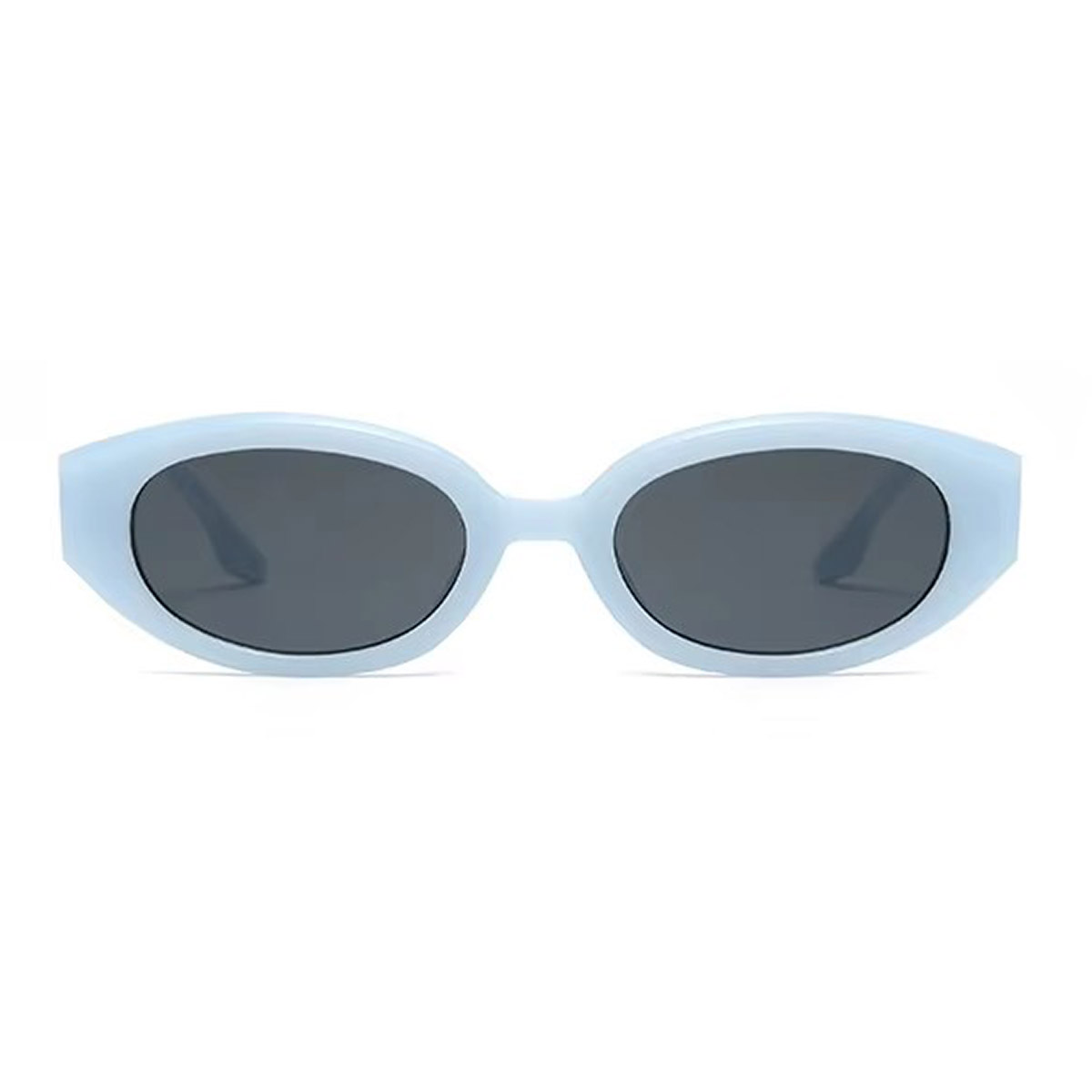Ochelari de soare pentru copii, ultra-ușori, rezistenți la impact, cu ramă ovală din PC Ochelari de soare pentru copii, ultra-ușori, rezistenți la impact, cu ramă ovală din PC