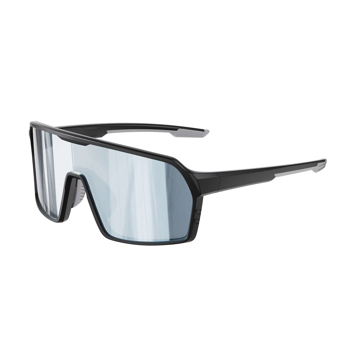 Ochelari de soare pentru ciclism sport în aer liber TR90 colorați cu jumătate de cadru Ochelari de soare pentru ciclism sport în aer liber TR90 colorați cu jumătate de cadru