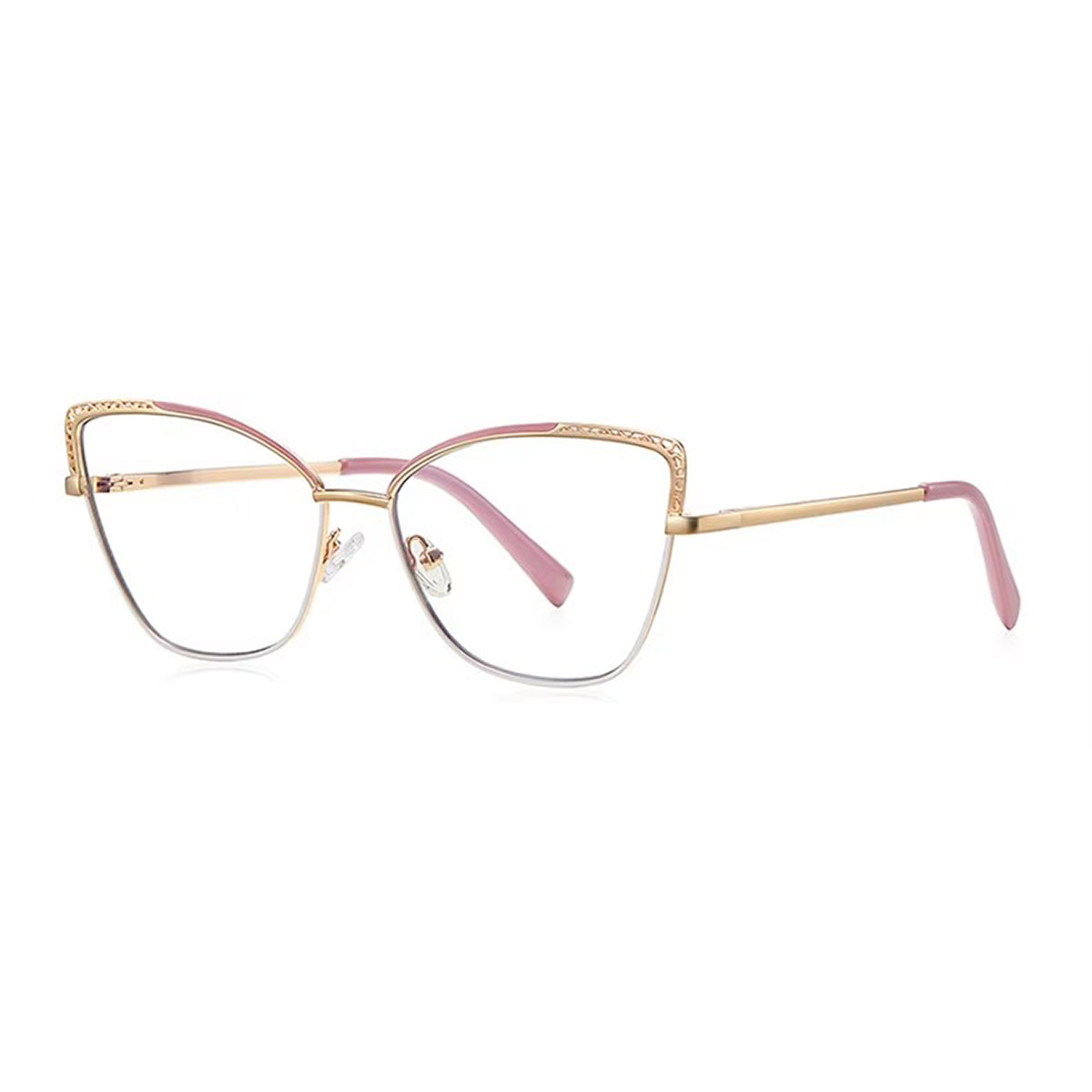 Ochelari de lectură din metal, ochi de pisică, pentru femei Ochelari de lectură din metal, ochi de pisică, pentru femei