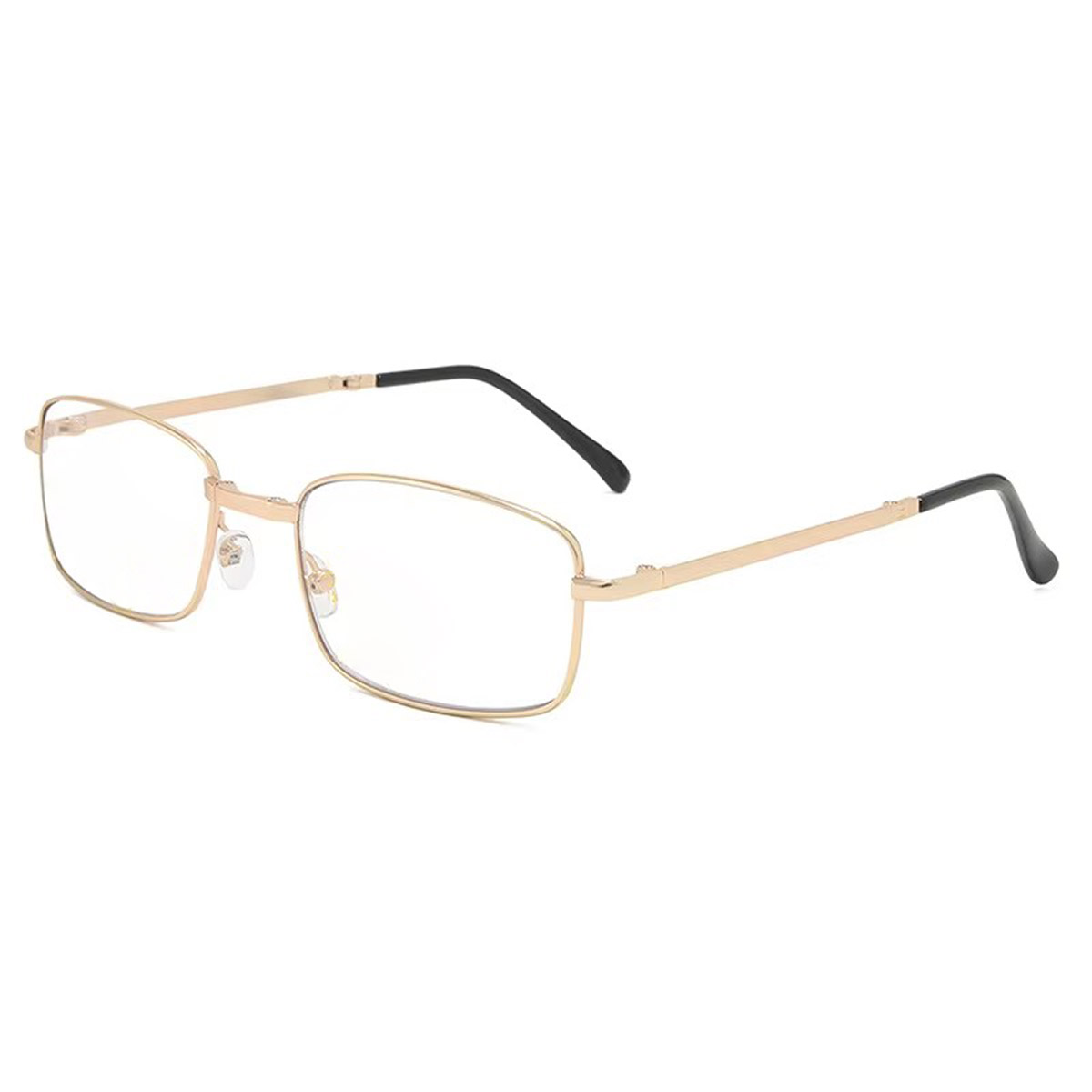 Ochelari de lectură retro UV400 pentru bărbați, ultra-ușori, cu cadru complet