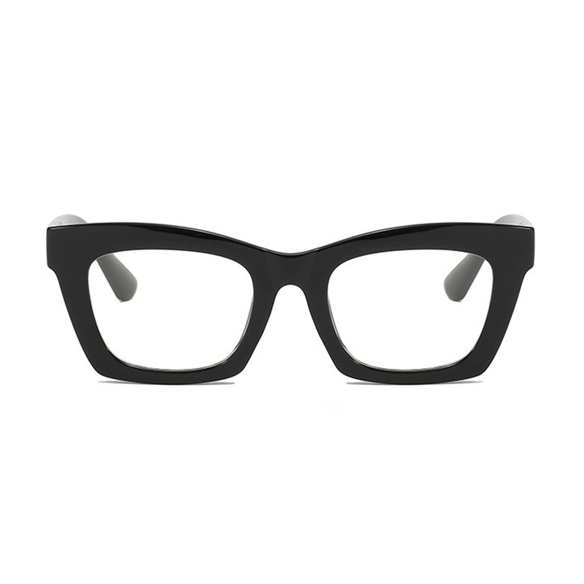 Ochelari de lectură cu ochi de pisică anti-albastru cu placă la modă de culoare degradată Ochelari de lectură cu ochi de pisică anti-albastru cu placă la modă de culoare degradată