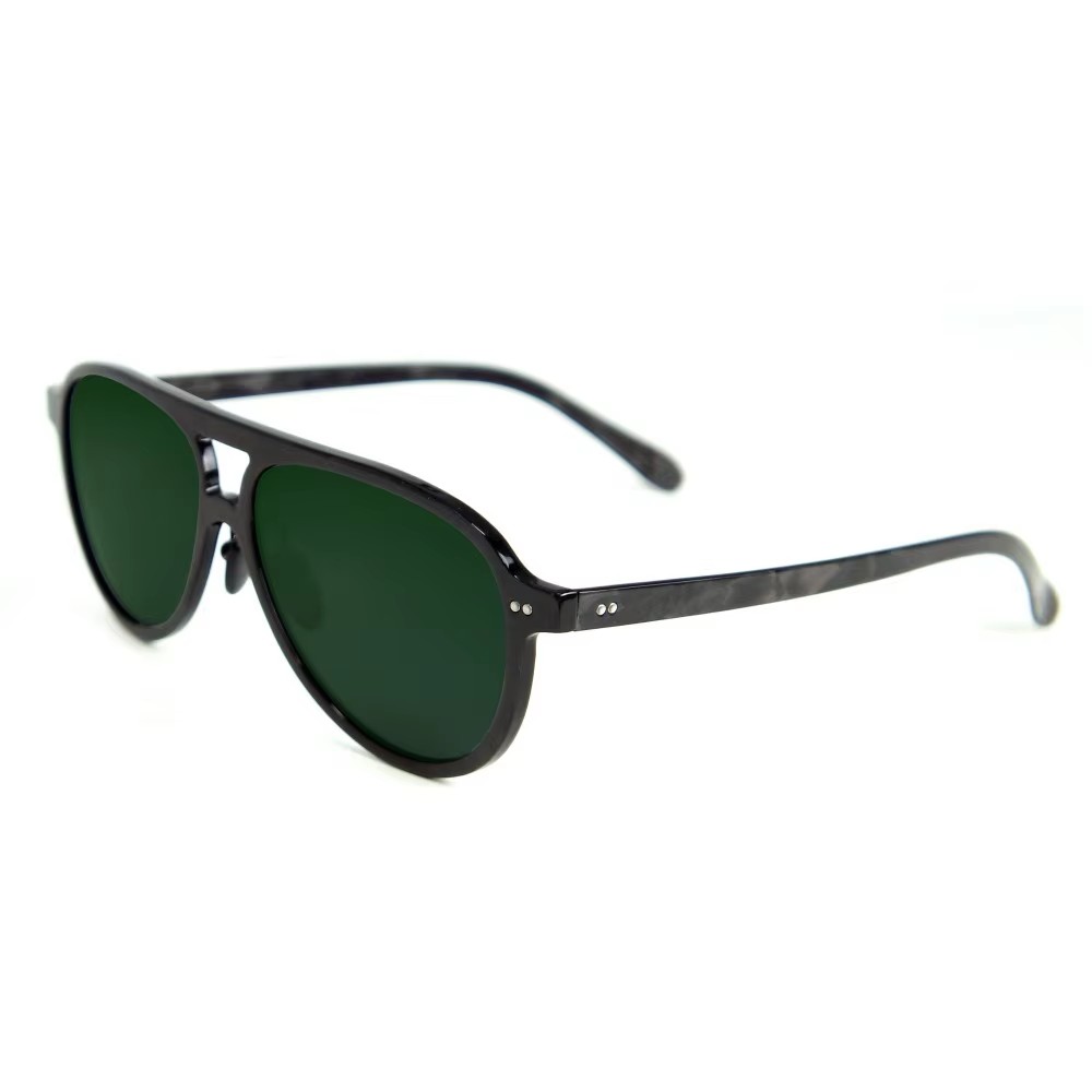 Ochelari de soare clasici aviator din fibră de carbon Ochelari de soare clasici aviator din fibră de carbon