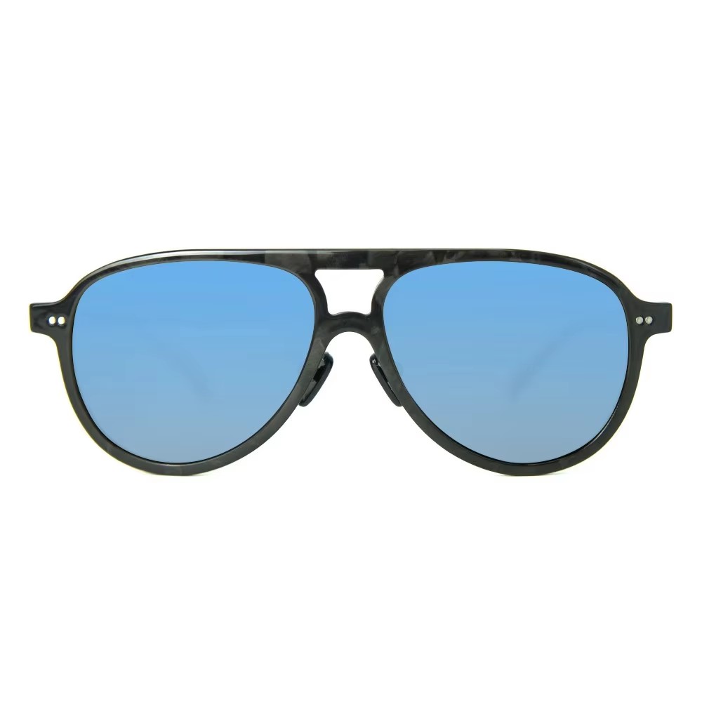 Ochelari de soare clasici aviator din fibră de carbon Ochelari de soare clasici aviator din fibră de carbon