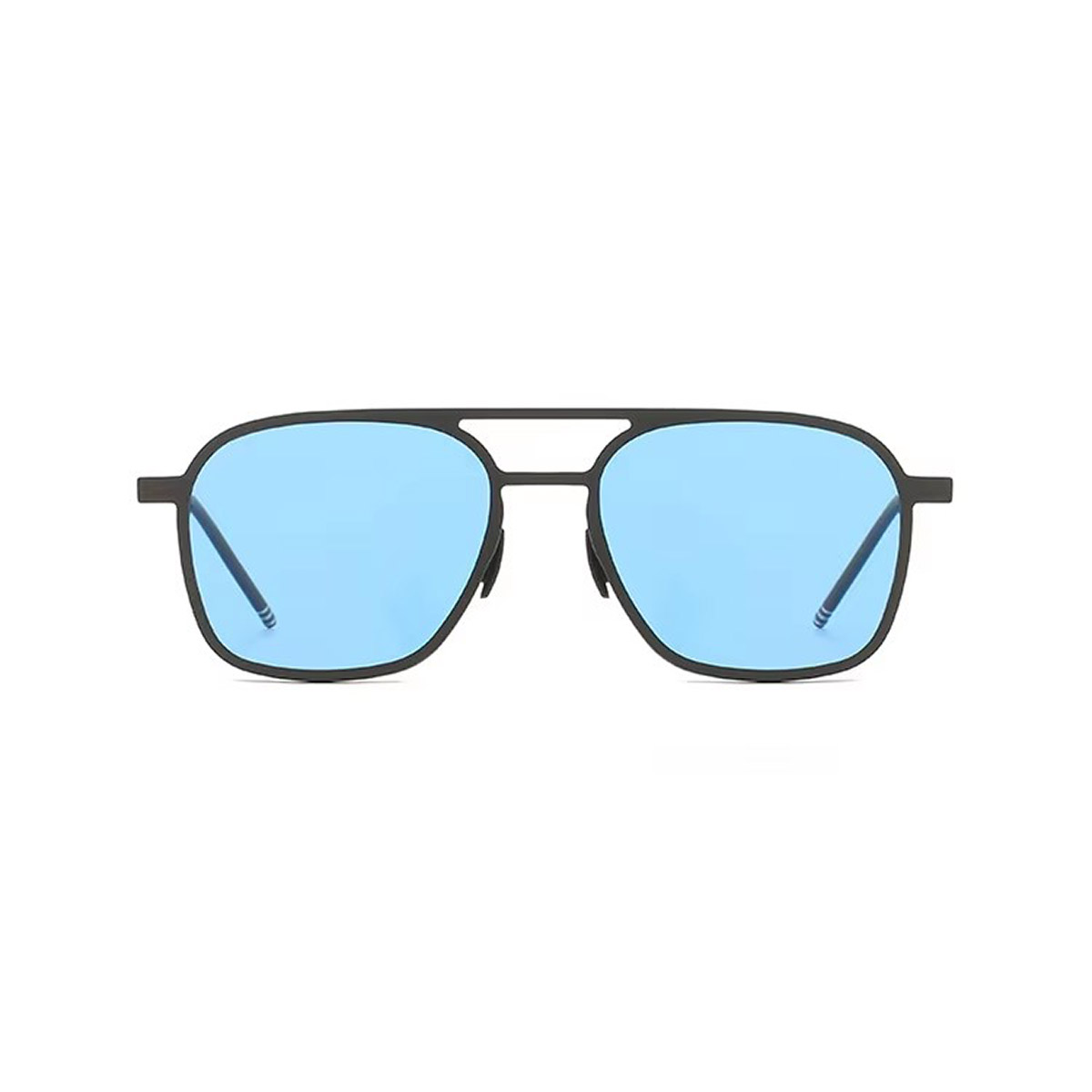 Ochelari de soare retro mari pătrați din fibră de carbon Ochelari de soare retro mari pătrați din fibră de carbon