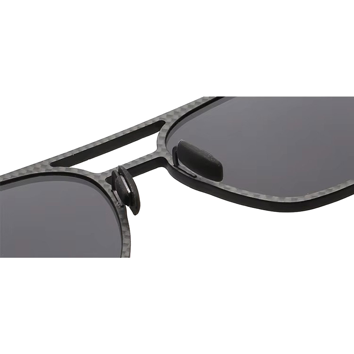 Ochelari de soare retro mari pătrați din fibră de carbon Ochelari de soare retro mari pătrați din fibră de carbon