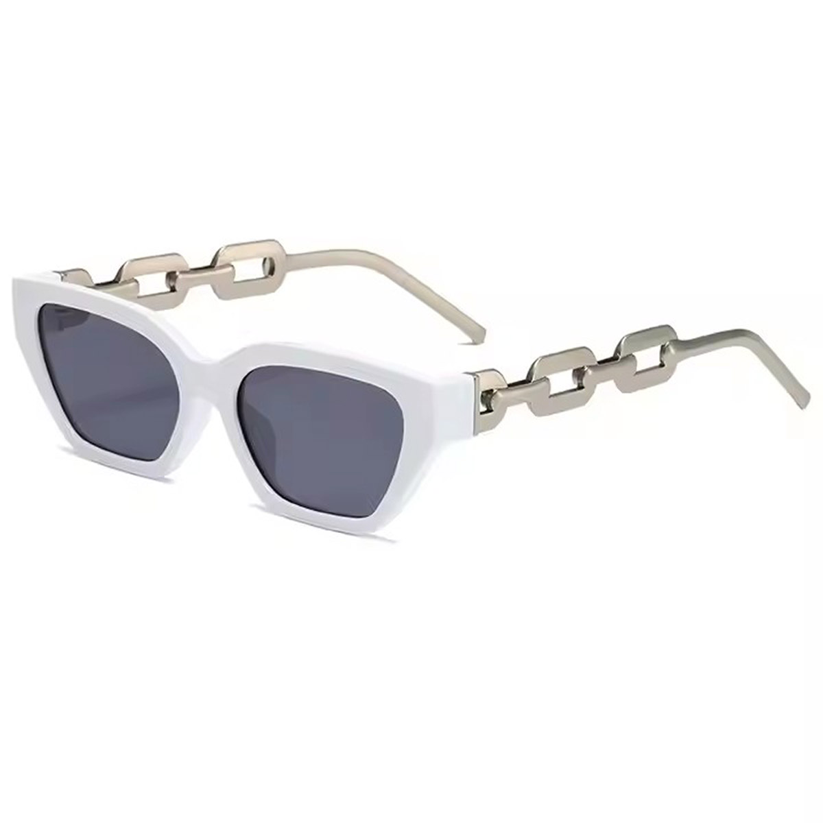 Ochelari de soare cu ochi de pisică, decupați din metal Ochelari de soare cu ochi de pisică, decupați din metal