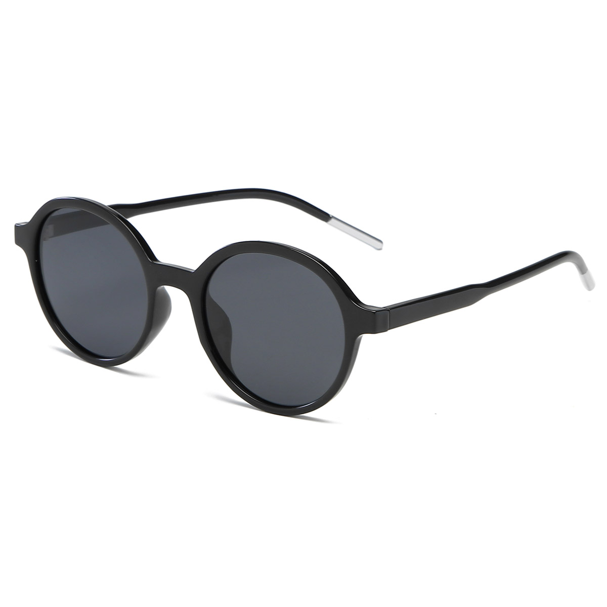 Ochelari de soare TR/PC vopsiți cu ramă rotundă, colorată, transparenți Ochelari de soare TR/PC vopsiți cu ramă rotundă, colorată, transparenți