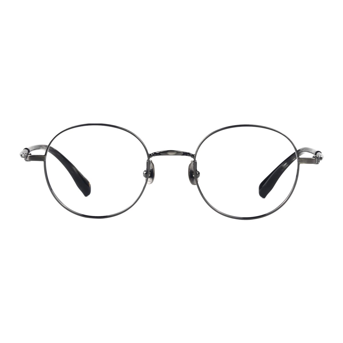 Ochelari optici din titan pur cu cadru rotund ultraușor OEM Ochelari optici din titan pur cu cadru rotund ultraușor OEM